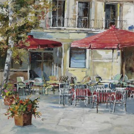 Tableau Café au Village