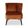 Fauteuil Ina Velours