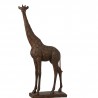 Statue Girafe h82 sur socle