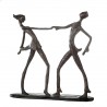 Sculpture couple danse H.36cm