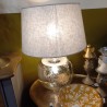 Lampe Jade en verre H.56cm