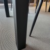 Table Tokio 140cm en Céramique Gris Beton