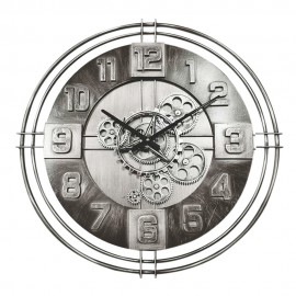 Horloge à Engrenages métal 60x60