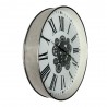 Horloge Engrenage Blanc 45cm