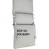 Coussin pour Fauteuil Rotin Leed Tissus Naos