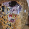 Vase Le Baiser Klimt h.25cm