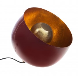 Lampe Samuel Rouge 28 cm
