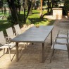 Table Chypre Aluminium180/240