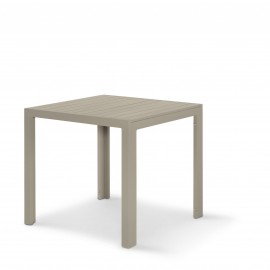Table Faro Taupe 80x80