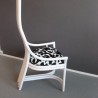 Chaise Design Rotin Blanc