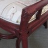 Chaise Design Rotin Prune