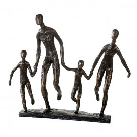 Sculpture Famille