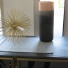 Vase Noir Bord Cercle Cuivré