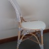 Chaise Rotin Isabelle Blanc