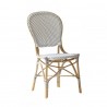 Chaise Rotin Isabelle Blanc