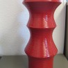 Vase Ondulation Rouge 16x76