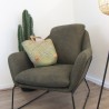 Fauteuil Isabelle Old Olive