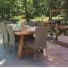 Table de repas Teck Outdoor Roma 250x100cm