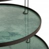 Table Basse Metal et aspect marbre 