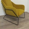 Fauteuil Isabelle Moutarde