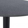 Table Abel ronde 100x100 Ciment