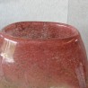 Vase en Pâte de Verre bicolore H.20cm