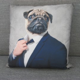 Coussin Chien Cabotin