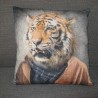 Coussin Homme-Tigre