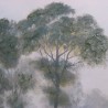 Tableau Arbres dans la brume 94x74