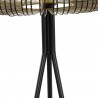Lampadaire en métal Noir Tria H.171cm
