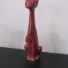 Sculpture Chat Rouge