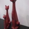 Sculpture Chat Rouge 