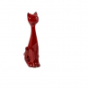Sculpture Chat Rouge