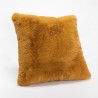 Coussin Luxe Camel 50x50
