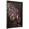 Tableau Portrait Femme Africaine 60x90