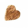 Coeur en bois 30x30