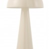 Lampe Champignon Blanc H 98cm