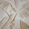 Tableau en Bois Sculpté Palmier Blanc 120 X 90