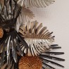 Décoration murale métal Feuilles de palmiers 91x51