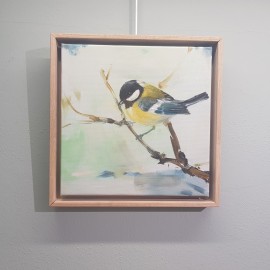 Tableau Oiseau 34x34