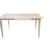 Table Bandar blanc 150x90