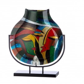 Vase Pâte de verre Véro H40 cm